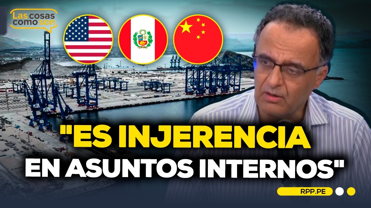 Puerto de Chancay: ¿EE. UU. quiere arrastrar al Perú a su conflicto con China? #LasCosasRPP