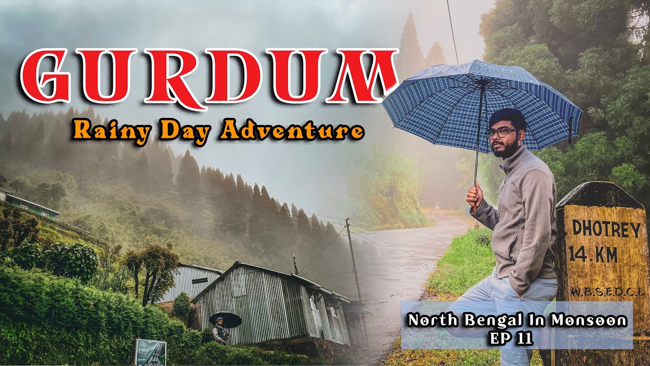 Epic Monsoon Ride | Darjeeling to Gurdum via Manebhanjan | Offbeat Adventure in the Rain | EP 11