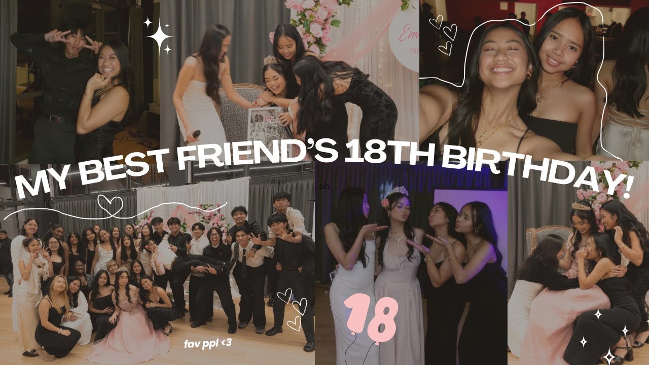 MY BEST FRIEND’S 18TH BIRTHDAY VLOG | Get Ready With Us! (we’re entertaining I swear)