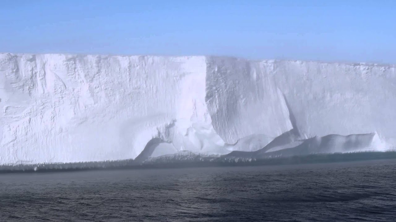 The Ross Ice Shelf - 200ft wall of ice