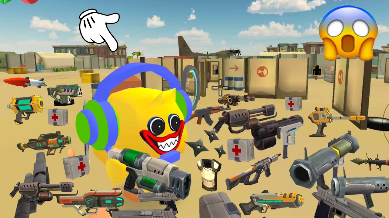 BattleRoyalePvP Update Chicken Gun || Pro VS Hacker || Best Online Games For Android 2022