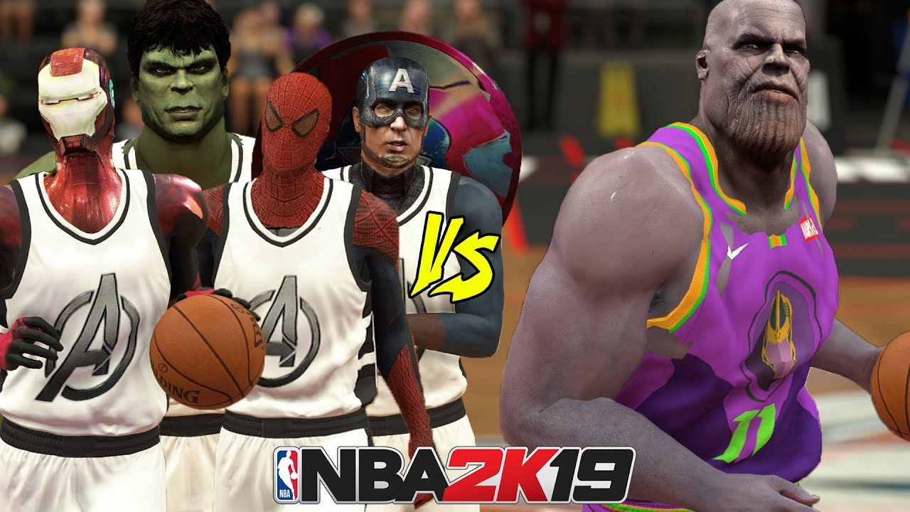The Avengers Vs Thanos In NBA 2K19!