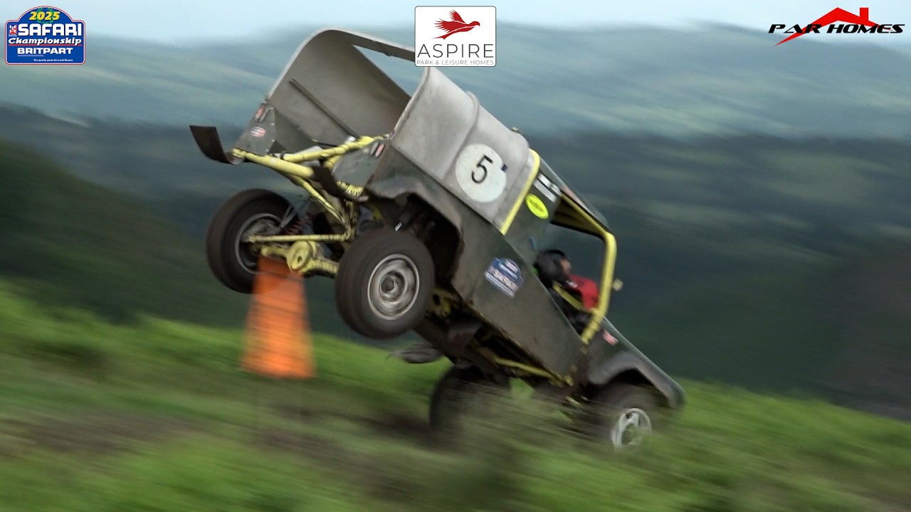 AWDC Britpart Safari Championship Round 4 - Rally Crash & Action