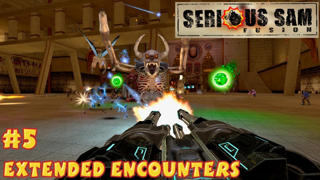 Serious Sam Fusion 2017 - Extended Encounters #5 - Episode One: Forth To The Past - Level 13