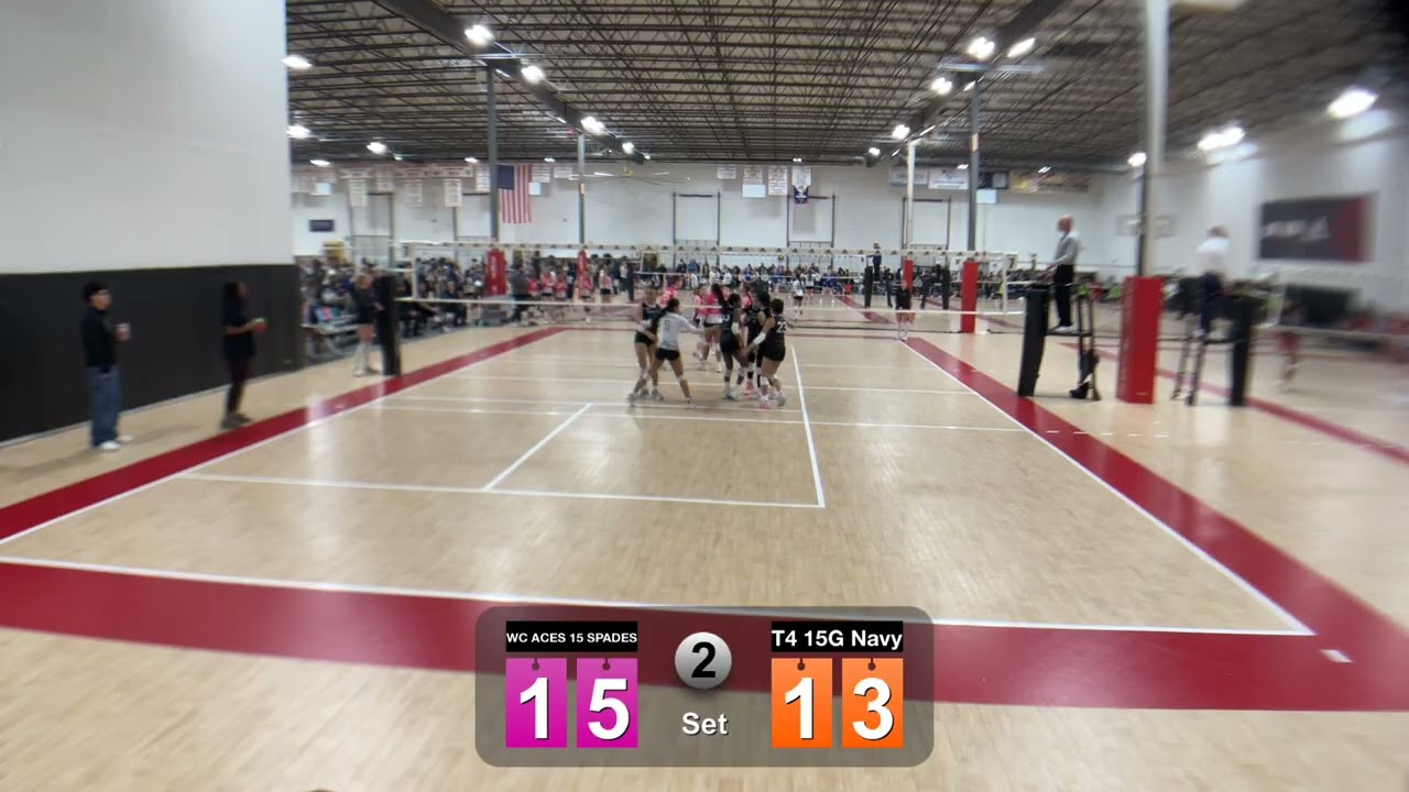 ❌ WCAces15Spades vs T4 15GNavy: Set2