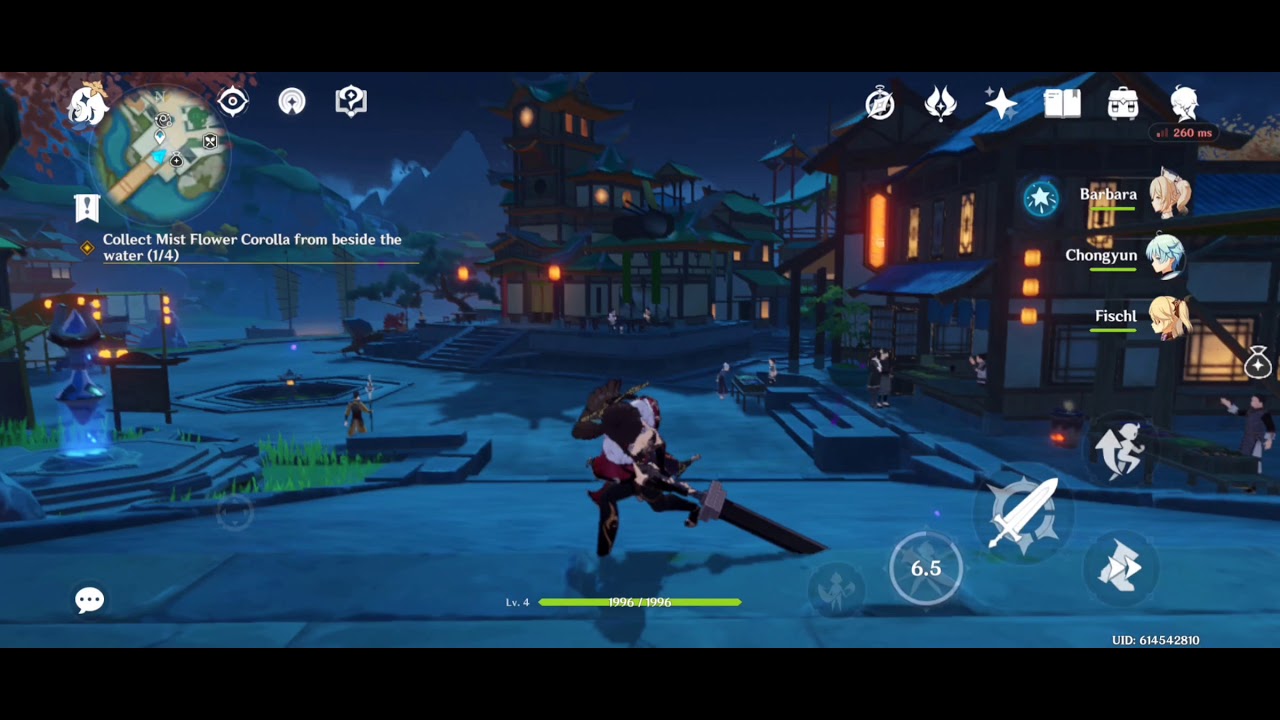 Beidou smooth teleport | Genshin impact | Genshin impact teleports #Shorts