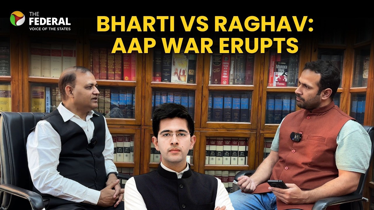 AAP civil war? Somnath Bharti breaks silence on Raghav Chadha row | The Federal