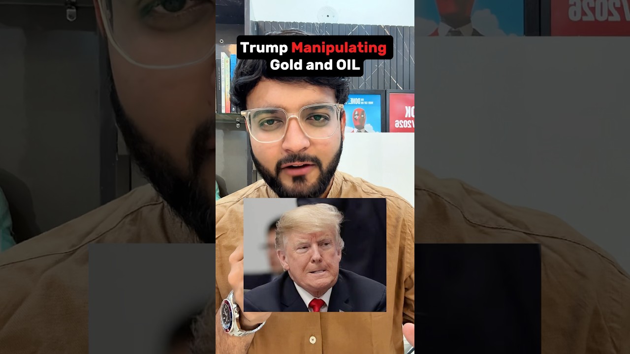 Donald Trump Manipulated Gold and OIL markets! #usiranwar
