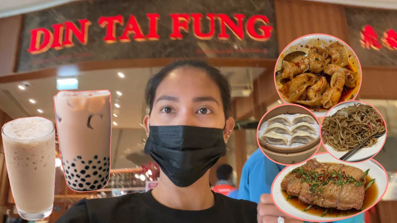 Lunch at Din Tai Fung Dubai Mall || pinaka masarap na Milk Tea || Aabbyy Perez