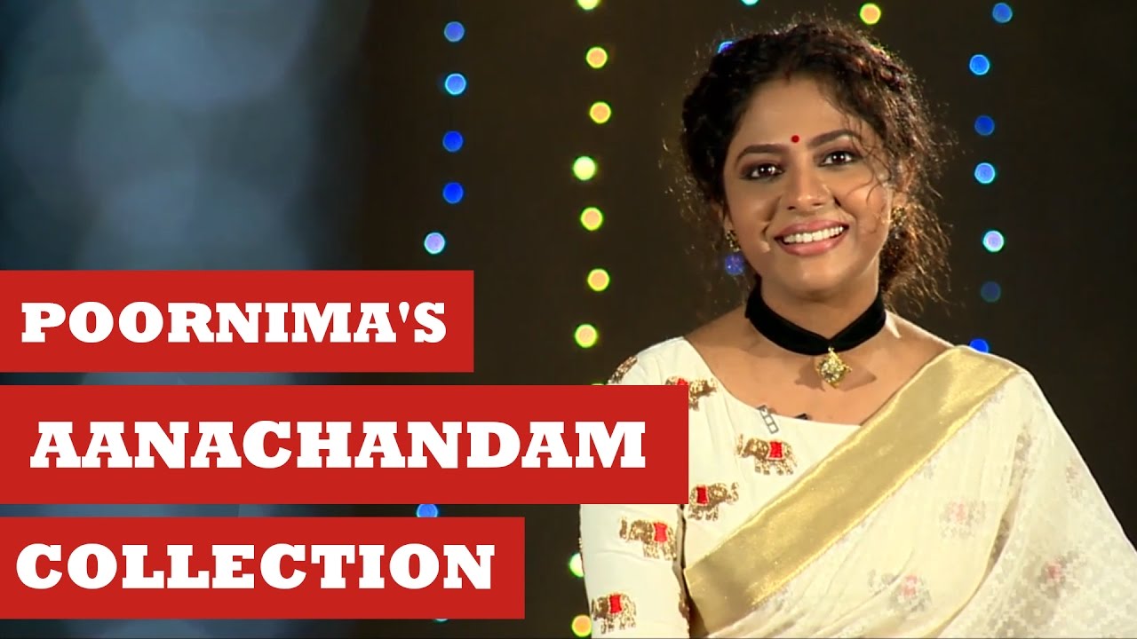 Poornima's Aanachandam Collection - Get Stylish with Poornima Indrajith