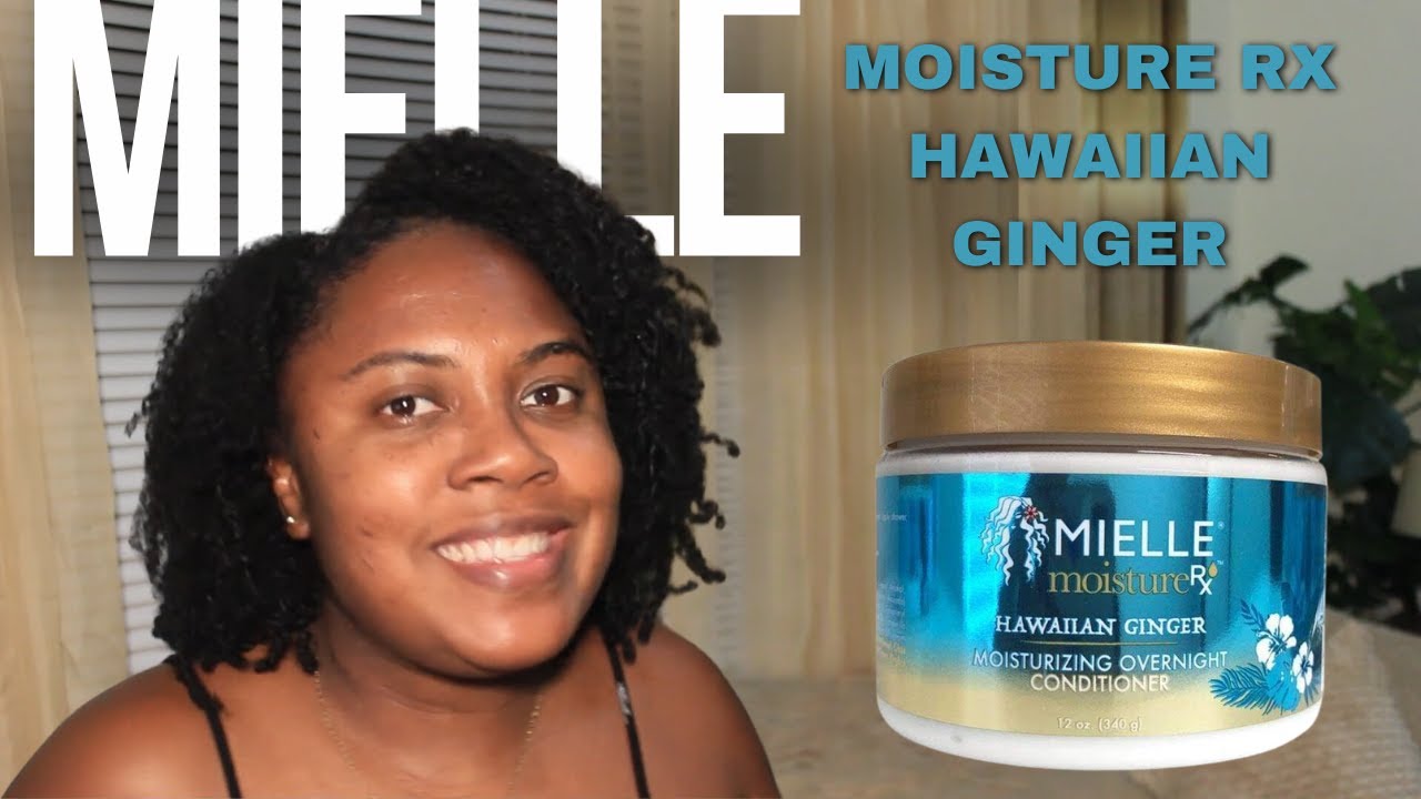 Mielle Overnight Deep Conditioner Review | Moisture RX Hawaiian Ginger | Being Shunny