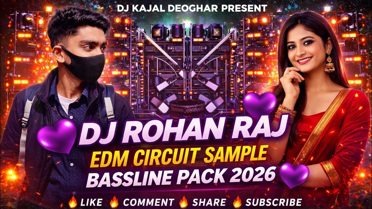 EDM Circuit Bass Line Pack 2026 🔥 Free EDM Loops & Samples | FL Studio Mobile/PC | DJ ROHAN RAJ