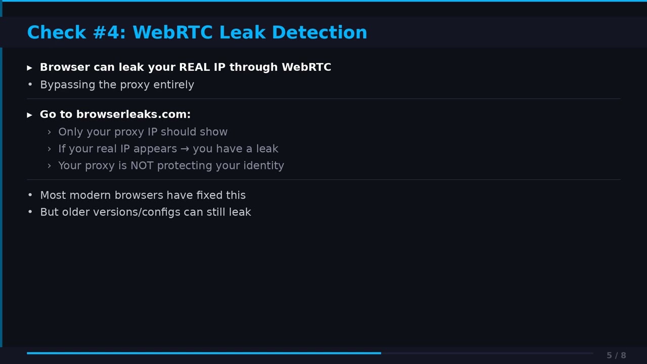 How to Verify Your Proxy Is Working (2026) - 5 Essential Checks