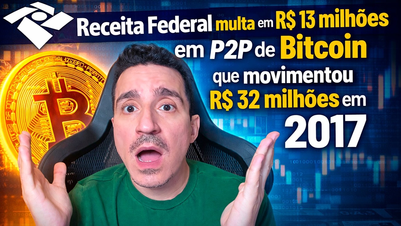 Receita Federal multa em R$ 13 milh&otilde;es em P2P de Bitcoin que movimentou R$ 32 milh&otilde;es em 2017