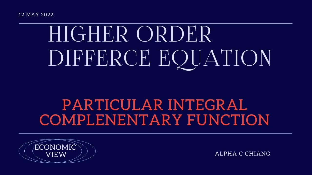 Higher order difference eq 18.4