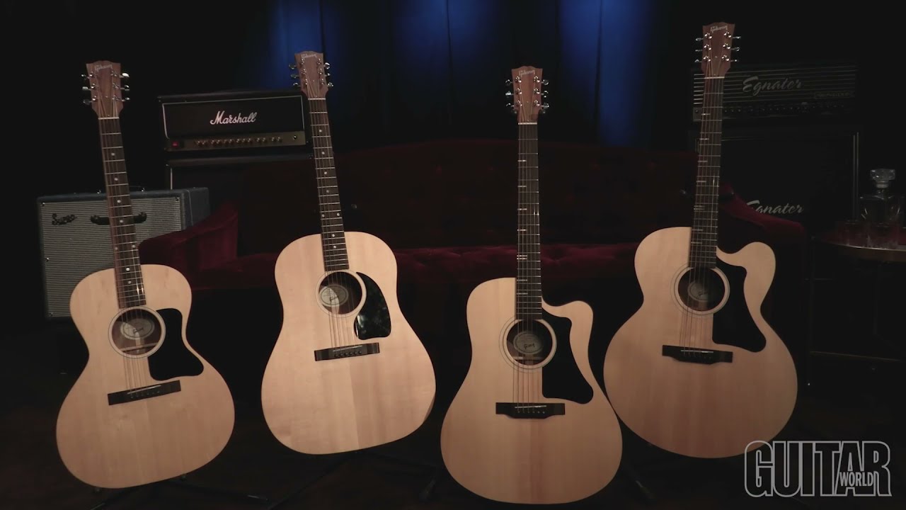 Watch Paul Riario demo the entire line of Gibson Generation Collection &ldquo;instant classic&rdquo; acoustics