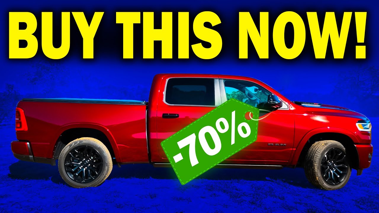 Why These 10 Pickup Trucks Are Selling for PENNIES &mdash; The Market Crash is HERE!
