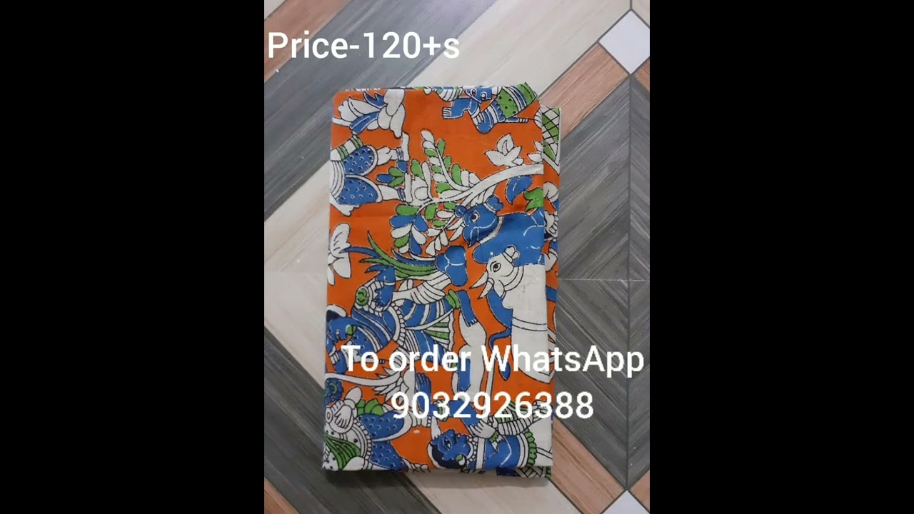 #kalamkari cotton blouse pieces (1m)