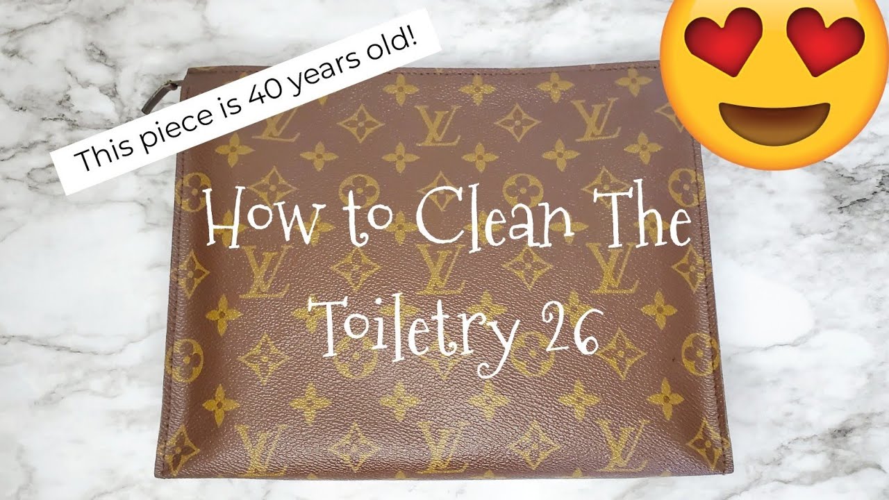 *STEP BY STEP* How To Clean The Louis Vuitton Toiletry 26