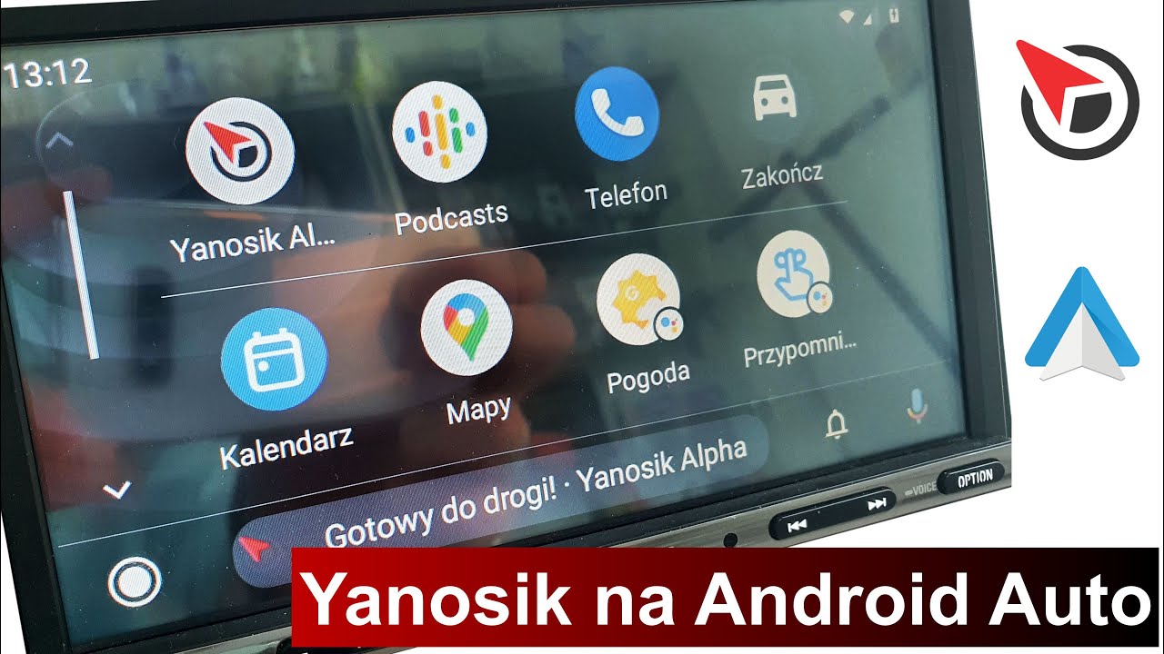 Yanosik w Android Auto