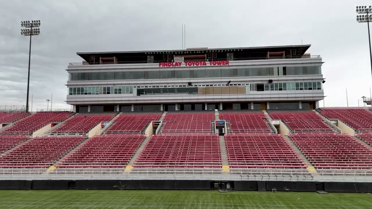 Sam Boyd Stadium Las Vegas Drone Video