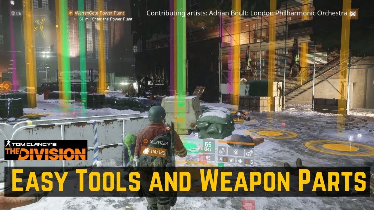 The Division Easy Tools and Weapon Parts Farming Method!