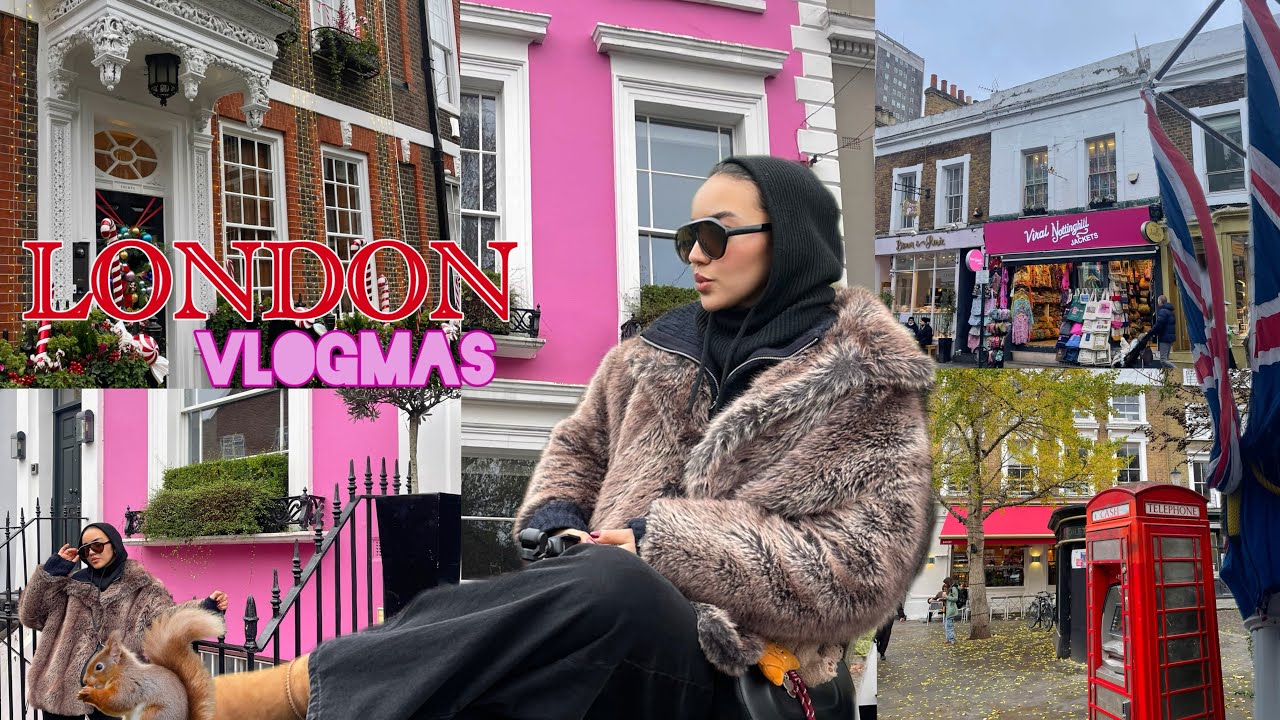 VLOGMAS #1 À LONDRES ❄️🇬🇧