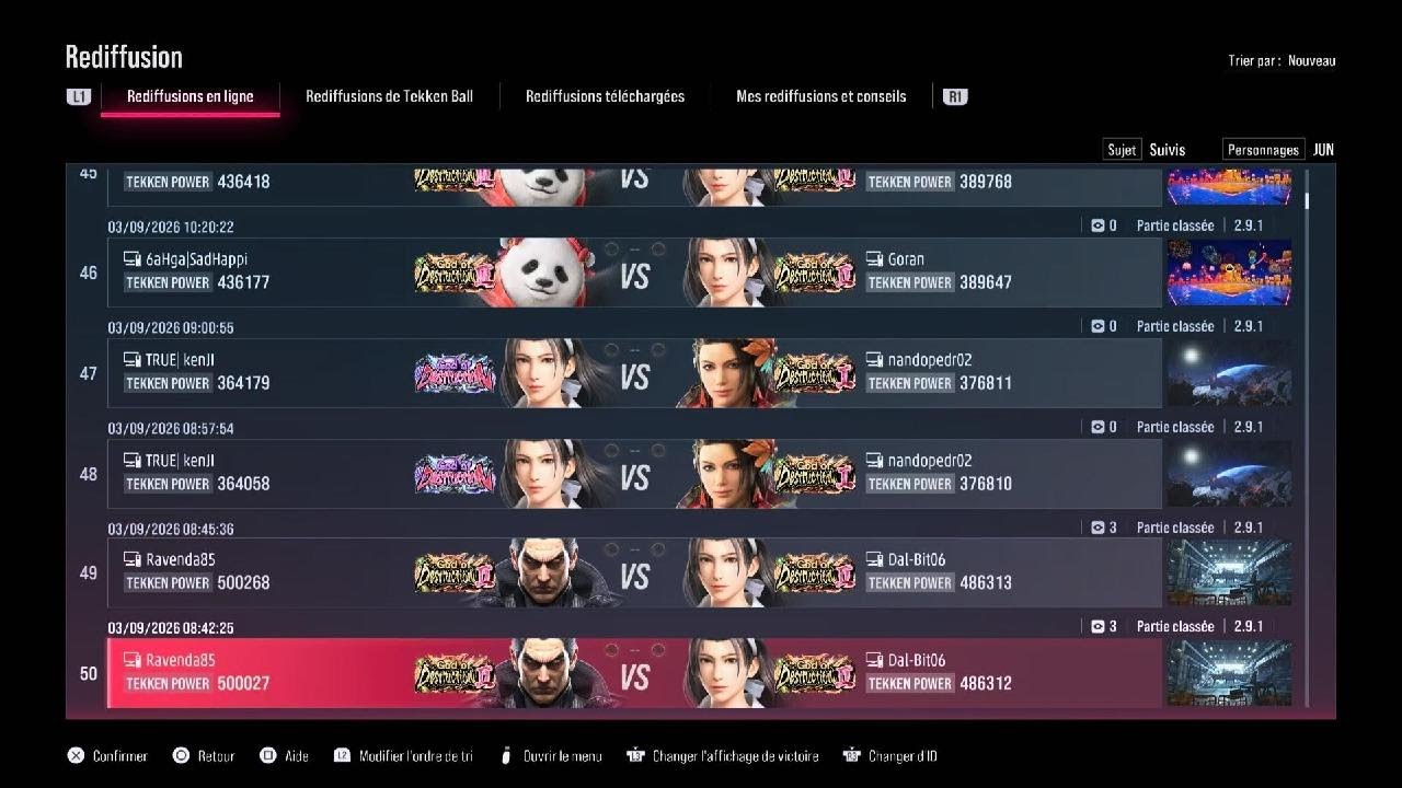 TEKKEN8_20260309 Feng (Lowhigh) Vs Jun (PTJ)