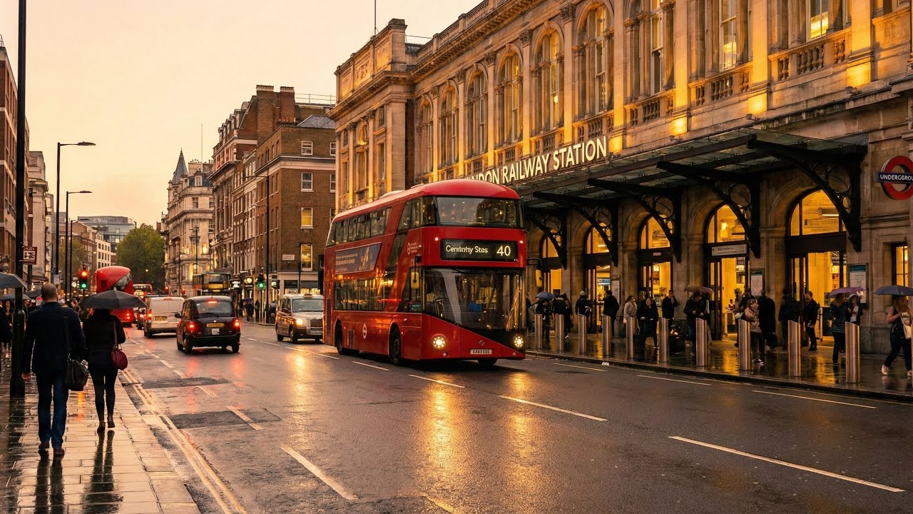 Exploring Beautiful UK Streets | Stunning Views & Scenic Walk in London 🇬🇧