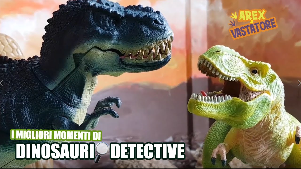 Dinosauri Detective🦖🕵️‍♂️ I migliori momenti! [Compilation]