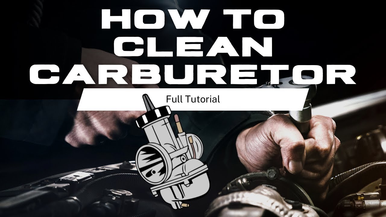 Kaasuttimen putsaus tutorial🔥