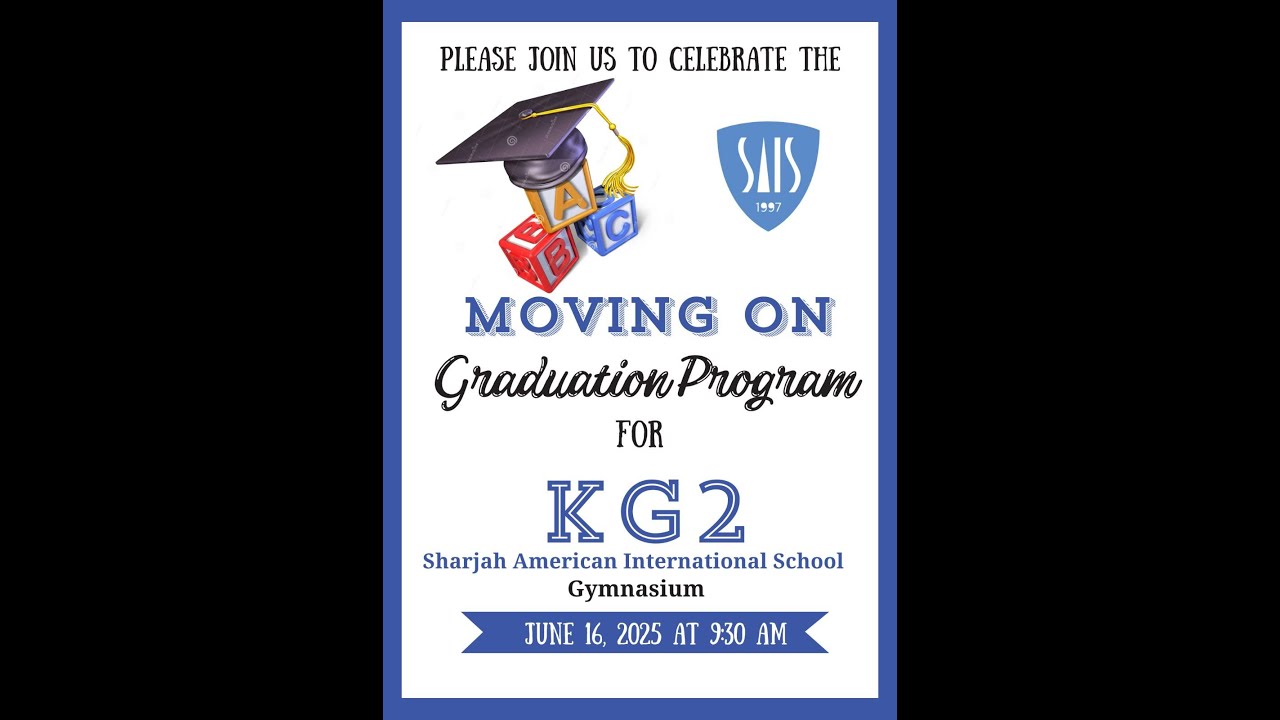 Kindergarten Graduation Class of 2025.