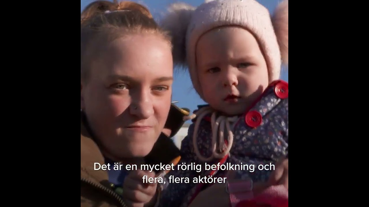 UNHCR arbetar mot trafficking i Ukrainakrisen