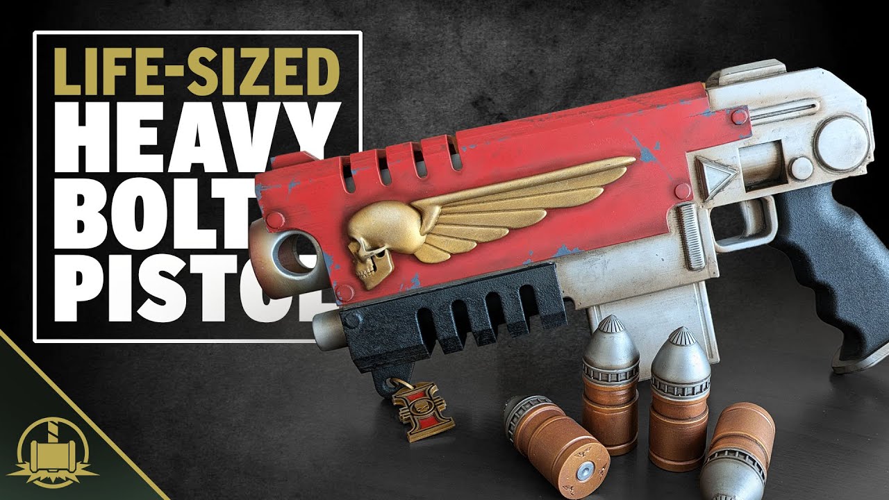Creating a full size bolt pistol replica!