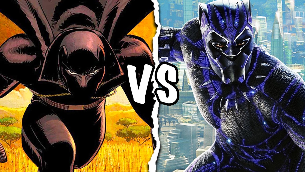Every Difference Between BLACK PANTHER (T'Challa) Comics & MCU Explained