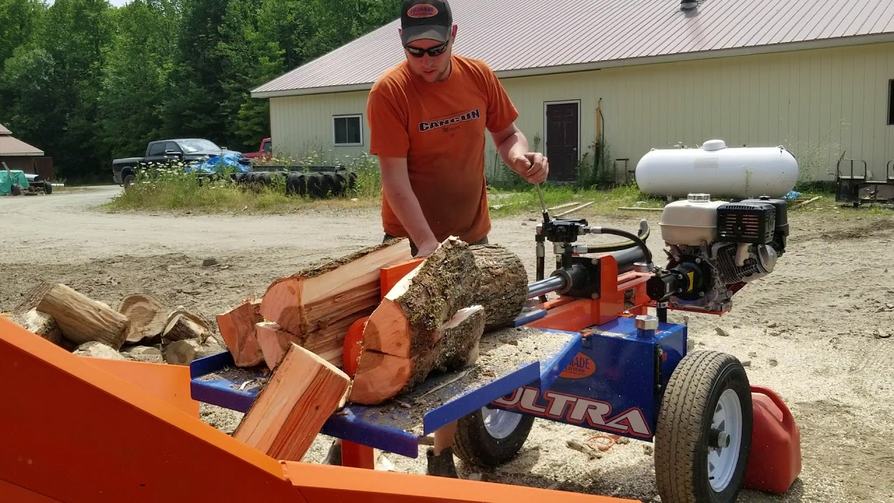 FAST LOG SPLITTER EASTONMADE ULTRA MUST WATCH