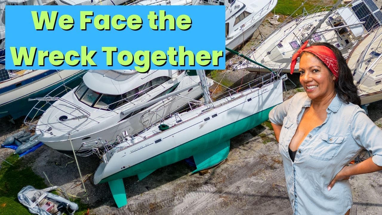 Sea Cowboy Episode 11 -  Restoring yacht damaged by Hurricane Ian - The cleaning begins