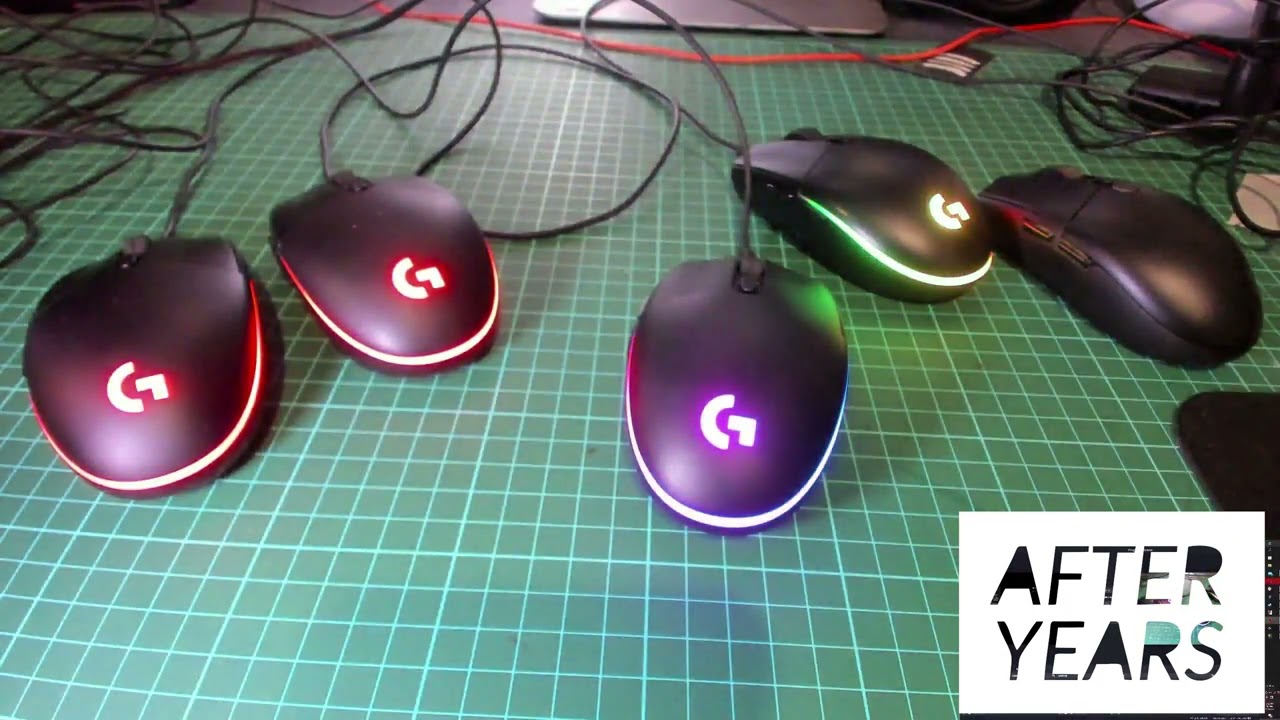 Logitech GPro, G102, G102 Lightsync, G203, G304 | Apa sih bedanya?? dibuka, diliat, dicobain. Part 1