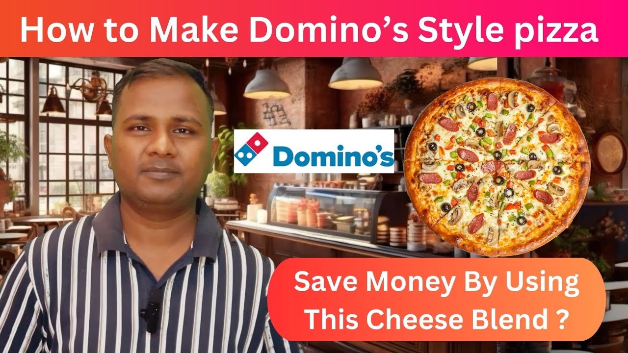 How to Make Domino's Style Pizza |Domino's जैसा पिज़्ज़ा कैसे बनाये |Easy Pizza Recipe for Cafe & Home