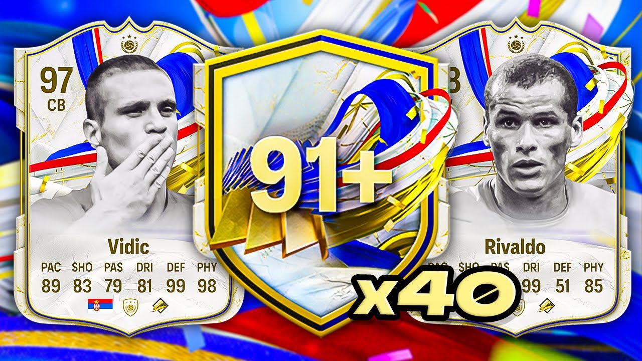 40x 91+ ICON PLAYER PICKS! 😲 FC 24 Ultimate Team