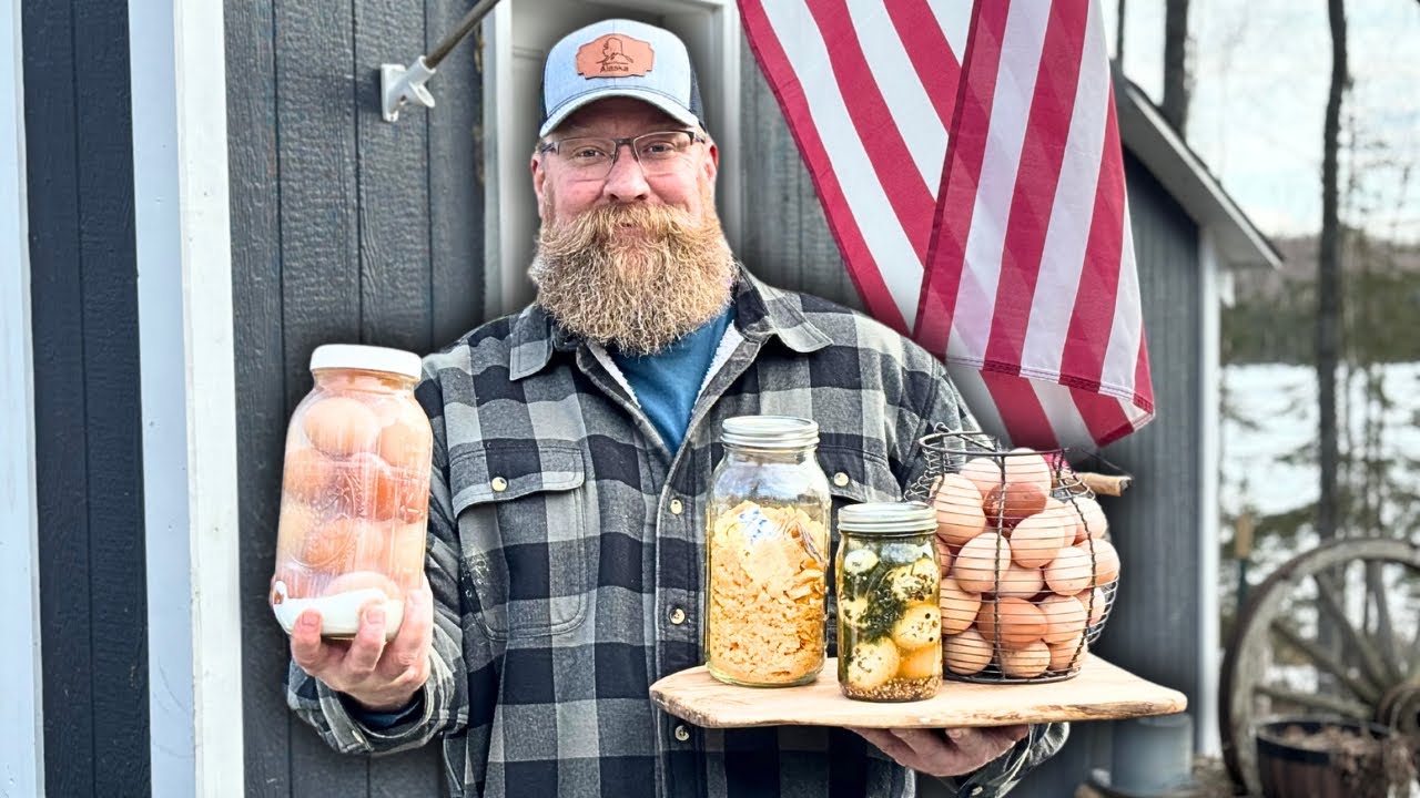 Eating Year Old Eggs! 3 Ways to Preserve! Water Glassing, Pickling and Freeze Drying