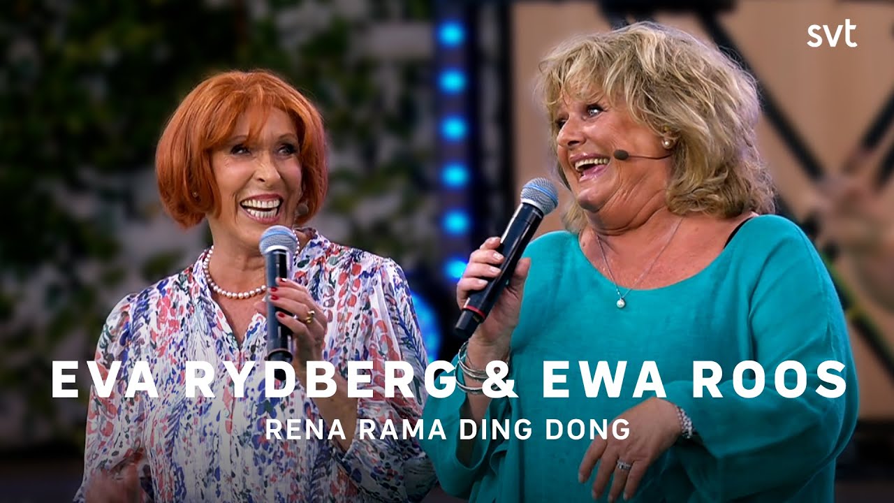 Eva Rydberg och Ewa Roos - Rena rama ding dong  | Allsång på Skansen 2021 | SVT