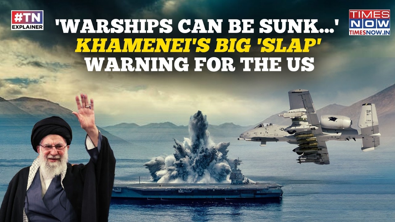 Iran Tensions: 'US Warships Can Be Sunk To The Depths Of The Sea', Khamenei's Big 'Slap' Warning