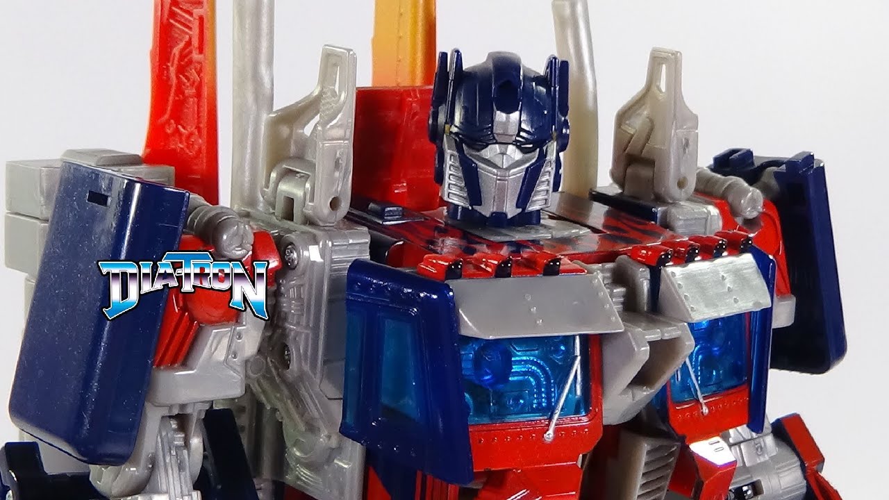 RETRO DIA-REVIEW TRANSFORMERS 2007 MOVIE LEADER CLASS OPTIMUS PRIME