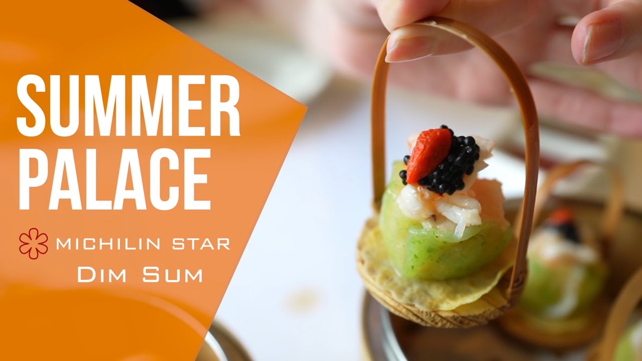 Michelin Star DIM SUM at Summer Palace Restaurant, Singapore, SPECTACULAR CHINESE FOOD
