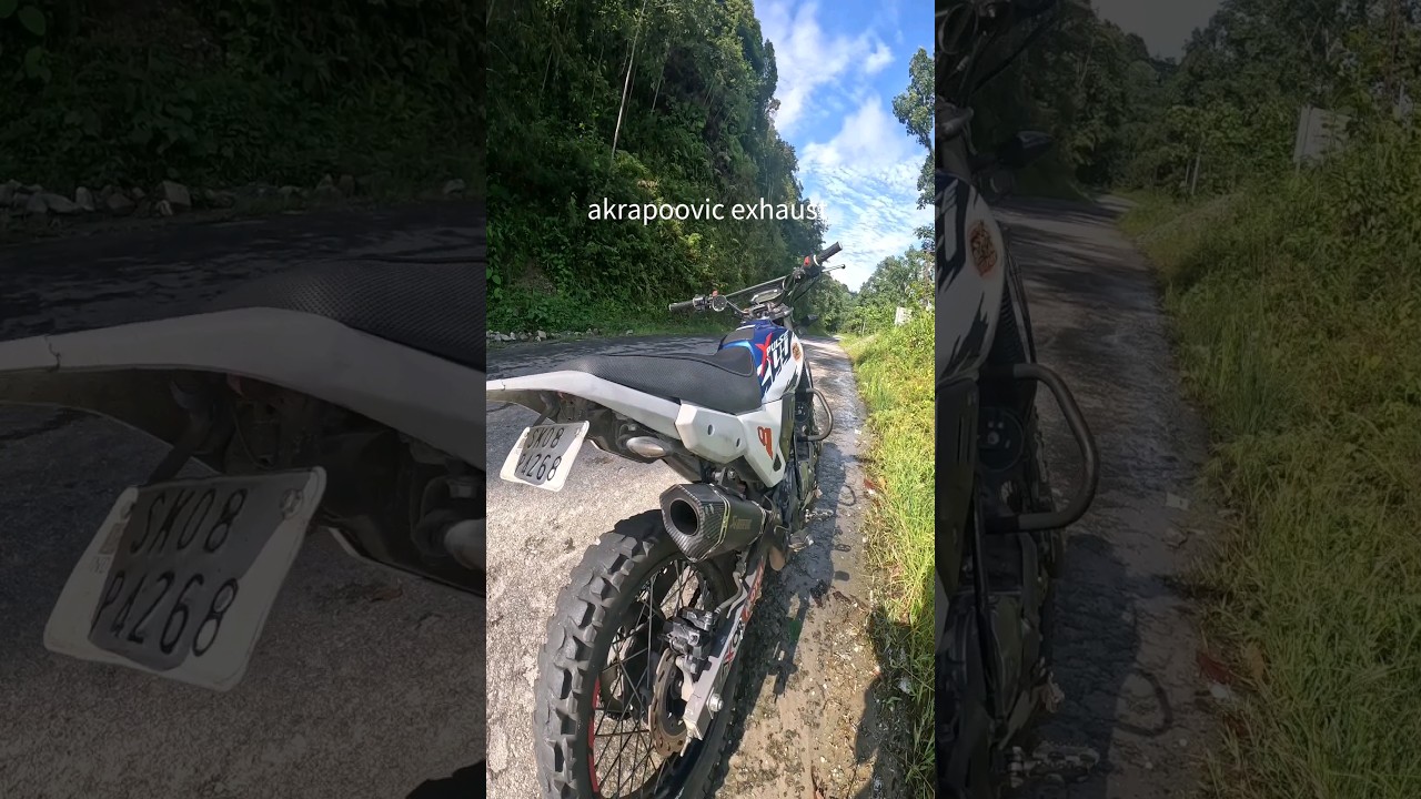 Xpulse 200 Akrapovic exhaust modification #xpulse #exhaustmodified #modified #modified #hero #xpuls