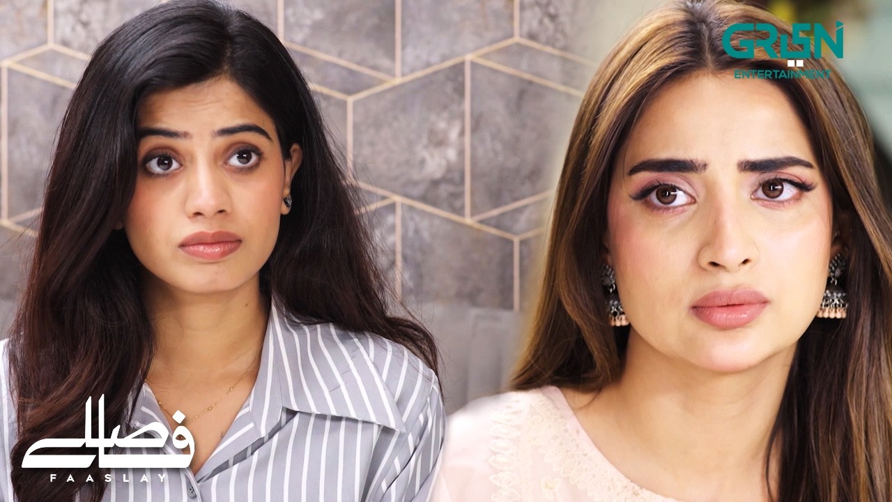 Aap Itni Pathar Dil Kaisay Hosakti Hein | Faaslay | Ali Ansari - Saboor Aly | Green TV