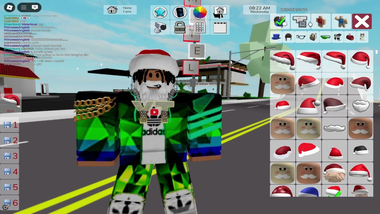The New Christmas update(ROBLOX Brookhaven)