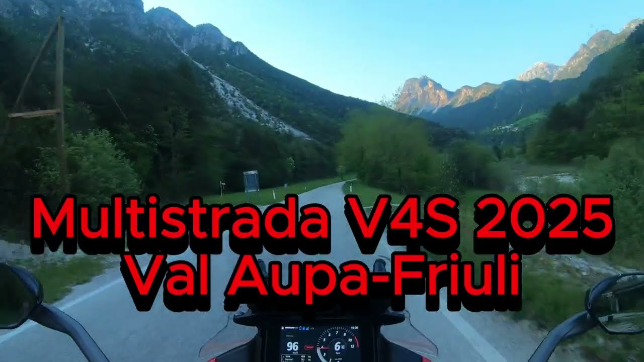 Multistrada V4S   Val Aupa