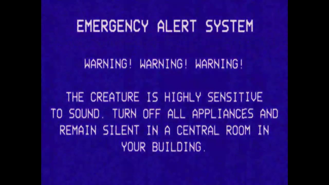 EAS Scenario - The Creature: Do Not Go Outside